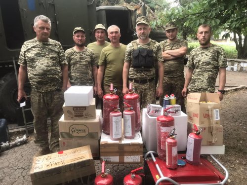 Foresters went to the front as volunteers in the Rivne region. Photo