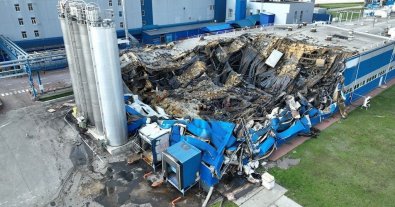 Фото – На Сумщині розрахували збитки від пожежі на шоколадній фабриці під час окупації