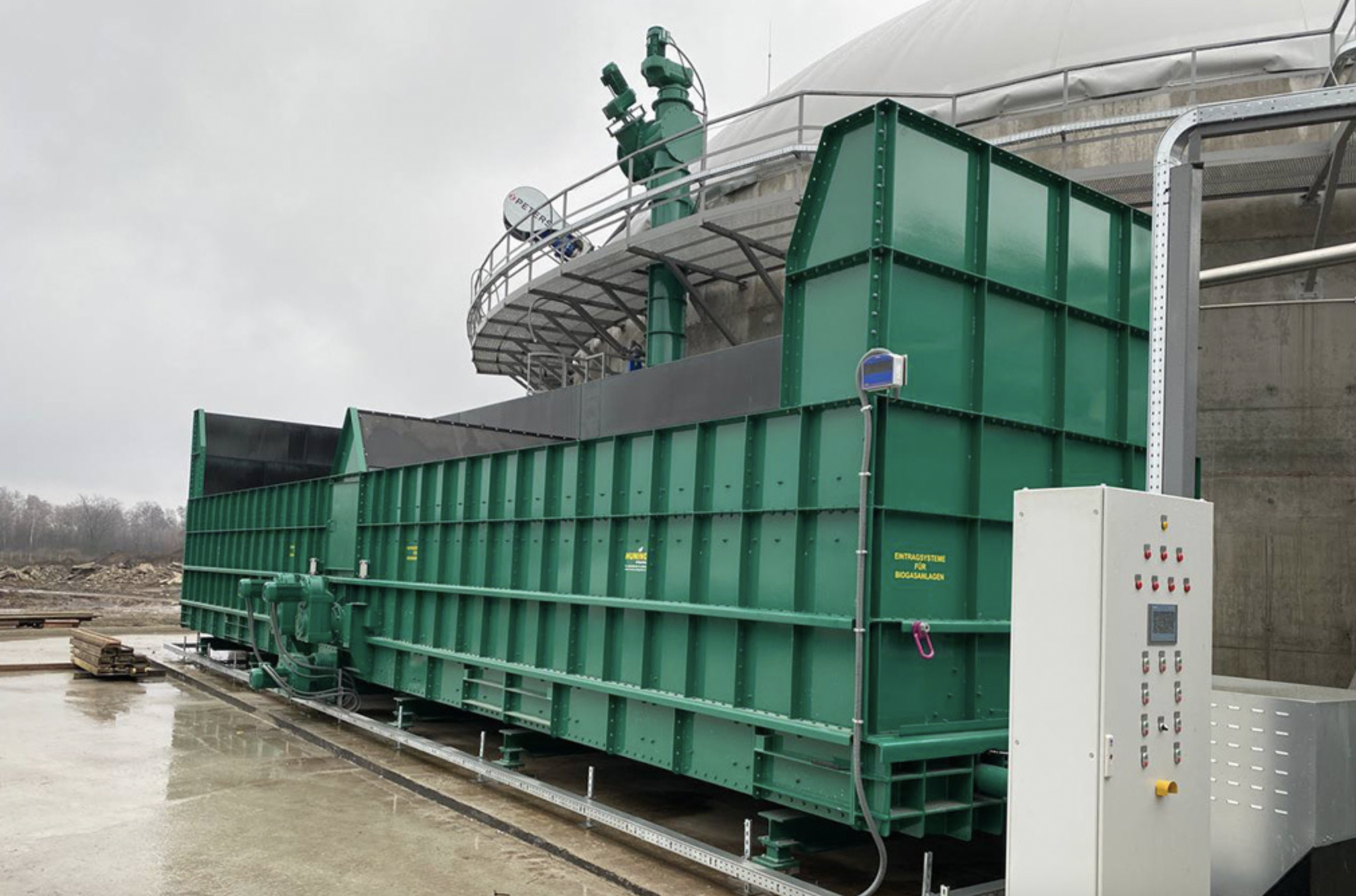 Photo – The RGC started the second stage of connecting the biomethane plant