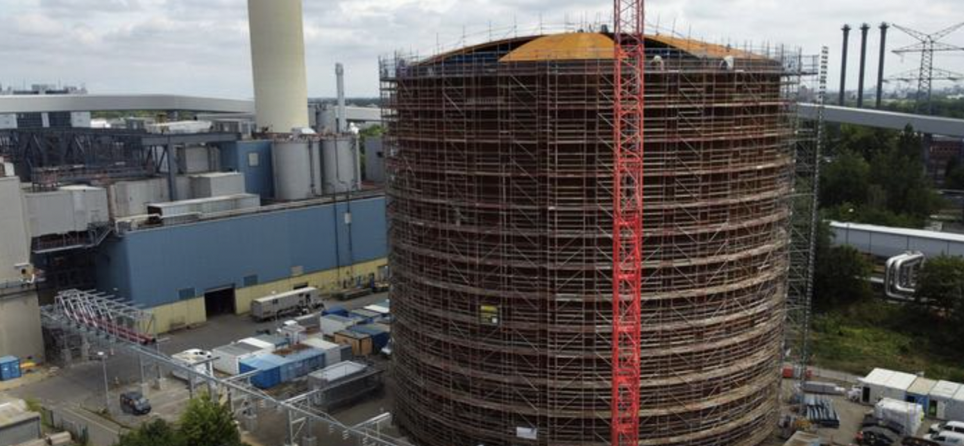 Photo – Germany to build a huge tower for heating water for the winter