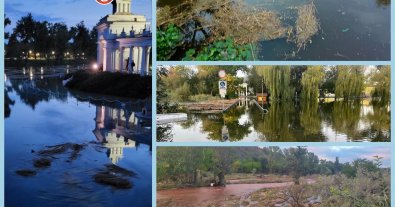 Фото – Сміттєві острови та загроза цвітіння: як ракетний удар по Кривому Рогу вплинув на природу