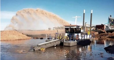 Photo – A criminal scheme involving large-scale sand mining was uncovered in Kyiv