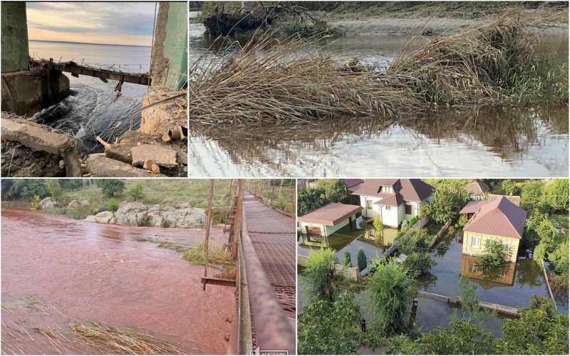 The shelling of the dam in Kryvyi Rih caused 77 million hryvnias of environmental damage