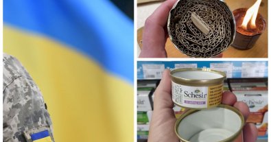 Photo – Ukrainians will be able to give cans to warm the defenders in the trenches