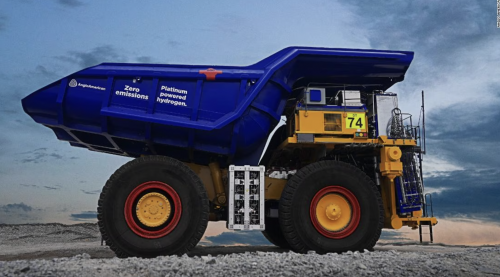 На шахтах зʼявилися водневі вантажівки, які можуть допомогти декарбонізувати галузь