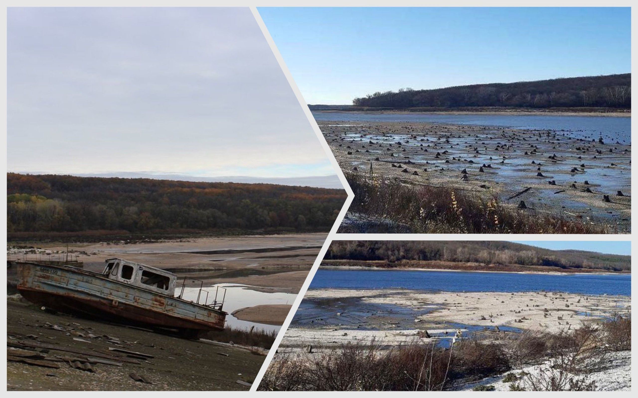 Photo – The war put the water reservoir of the Kharkiv region on the verge of ecological disaster