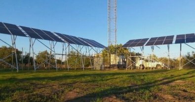 Photo – 2 Ukrainian mobile operators have already switched their towers to solar panels