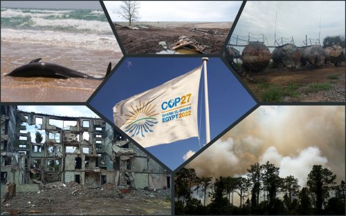Украина на COP27 сможет показать миру последствия российской агрессии для экологии
