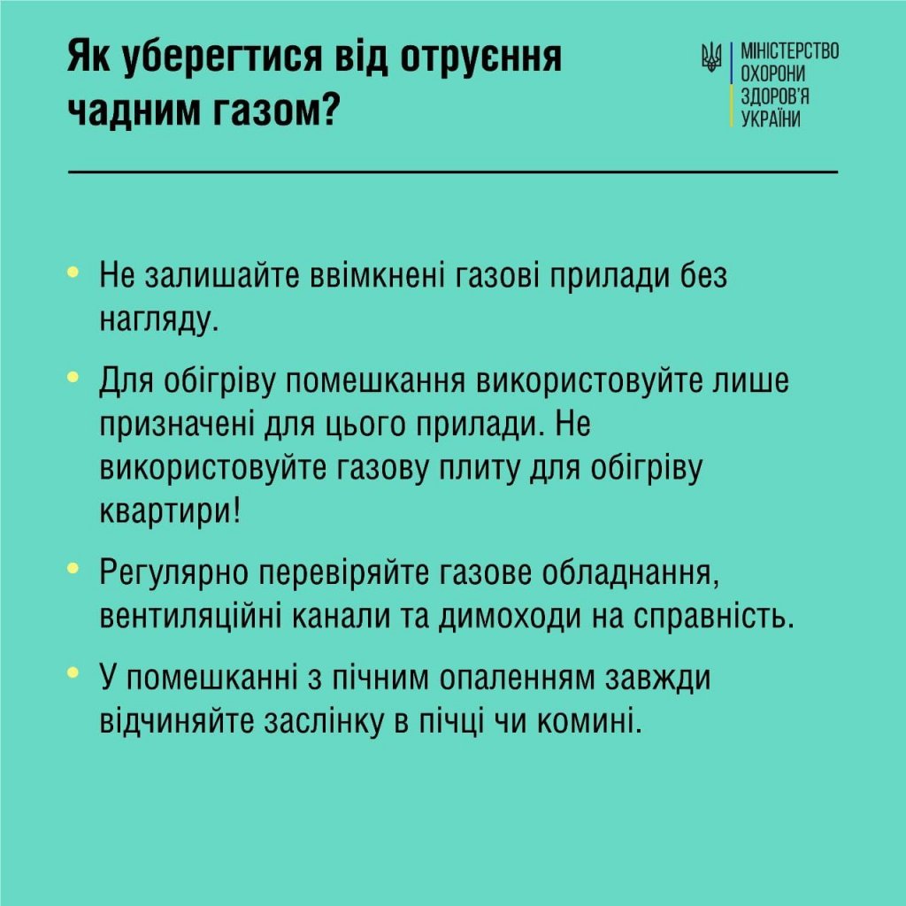 Фото – Небезпека чадного газу