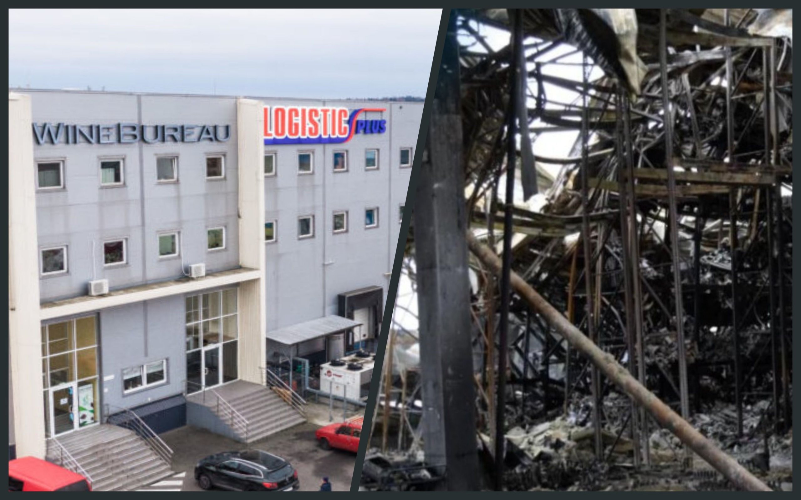 Photo – The fire from artillery shelling of warehouses near Bucha polluted the air by UAH 32 million – SEI
