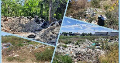 Фото – Одещину заполонили стихійні звалища: екоінспектори бʼють на сполох