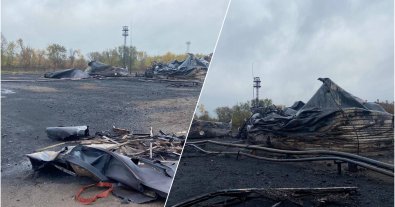 Фото – Войска рф одним обстрелом нефтебазы нанесли воздуху Кривого Рога ущерб на 118 млн грн