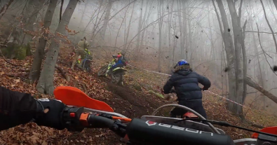 Photo – A criminal case was opened against the organizers of motorcycle races in the forests of Transcarpathia