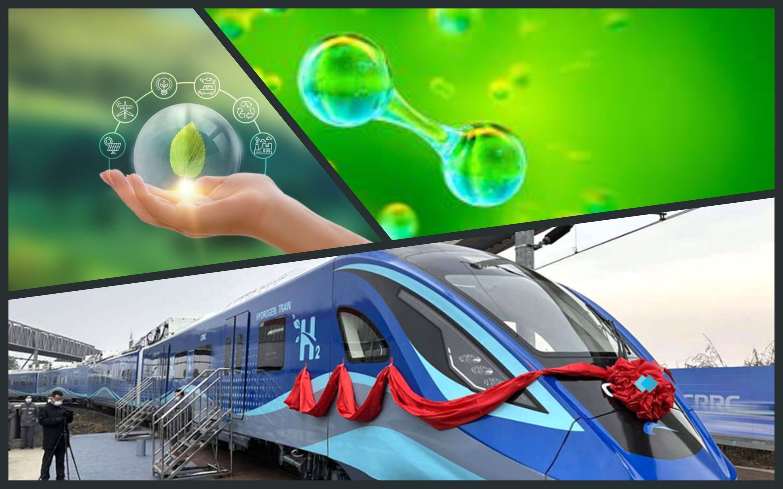 Photo – The first urban hydrogen train appeared in China