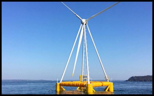 The first floating wind power plant will be built in the Black Sea