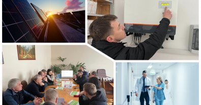 Фото – На Житомирщине больница перевела критическое оборудование на энергию солнца