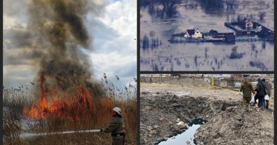 Фото – В Україні супутники зафіксували масштабні еконаслідки війни. Фото до і після обстрілів