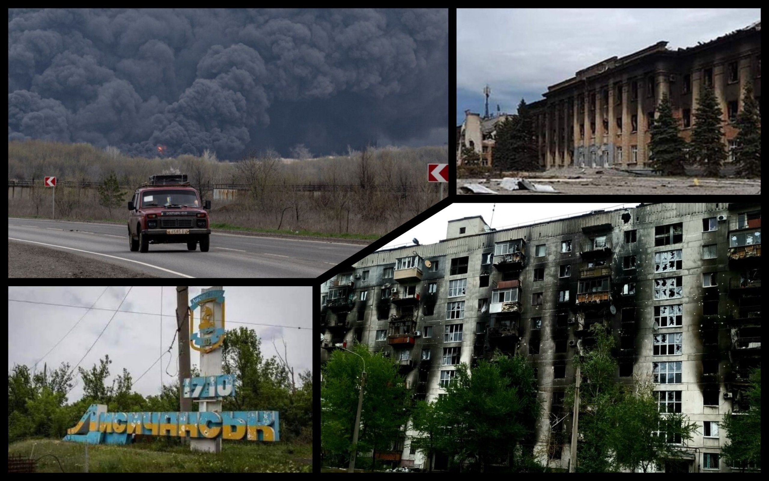 Photo – Eco-inspectors named the consequences of a year of full-scale war for Luhansk region