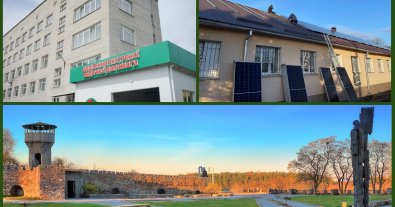 Photo – Saves lives during the war: a SPP was installed for a hospital at the expense of benefactors in Zhytomyr region