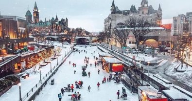 Фото – Аномально тепла зима позбавила канадців улюбленої природньої ковзанки