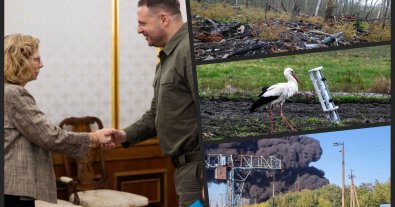 Фото – Ермак и глава UNEP обсудили противодействие российскому экоциду и ответственность за него