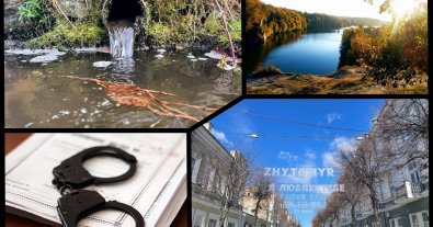 Photo – A criminal case was opened in Zhytomyr region for dumping sewage into the Teteriv River