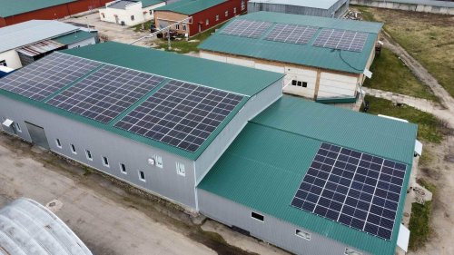The Yaroslav sewing company equipped one of its factories with solar panels