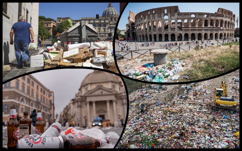 Rome began to take its garbage to Amsterdam