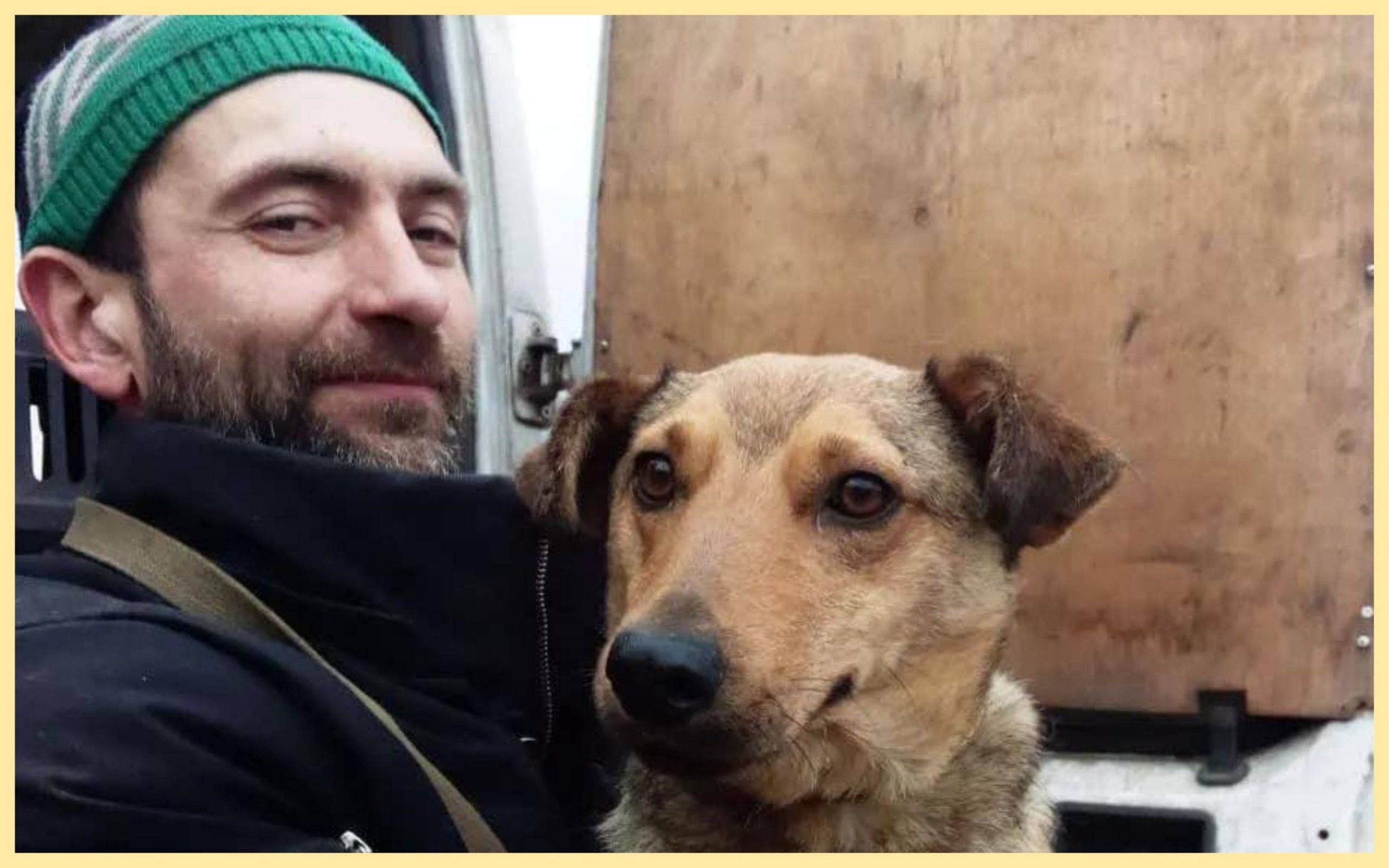 Photo – Animal rights activists shared a touching story of friendship between a dog and a soldier