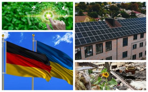 Germany launched the first project for the green recovery of Ukraine