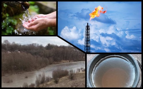 They stopped gas extraction, which poisoned the village near Kharkov