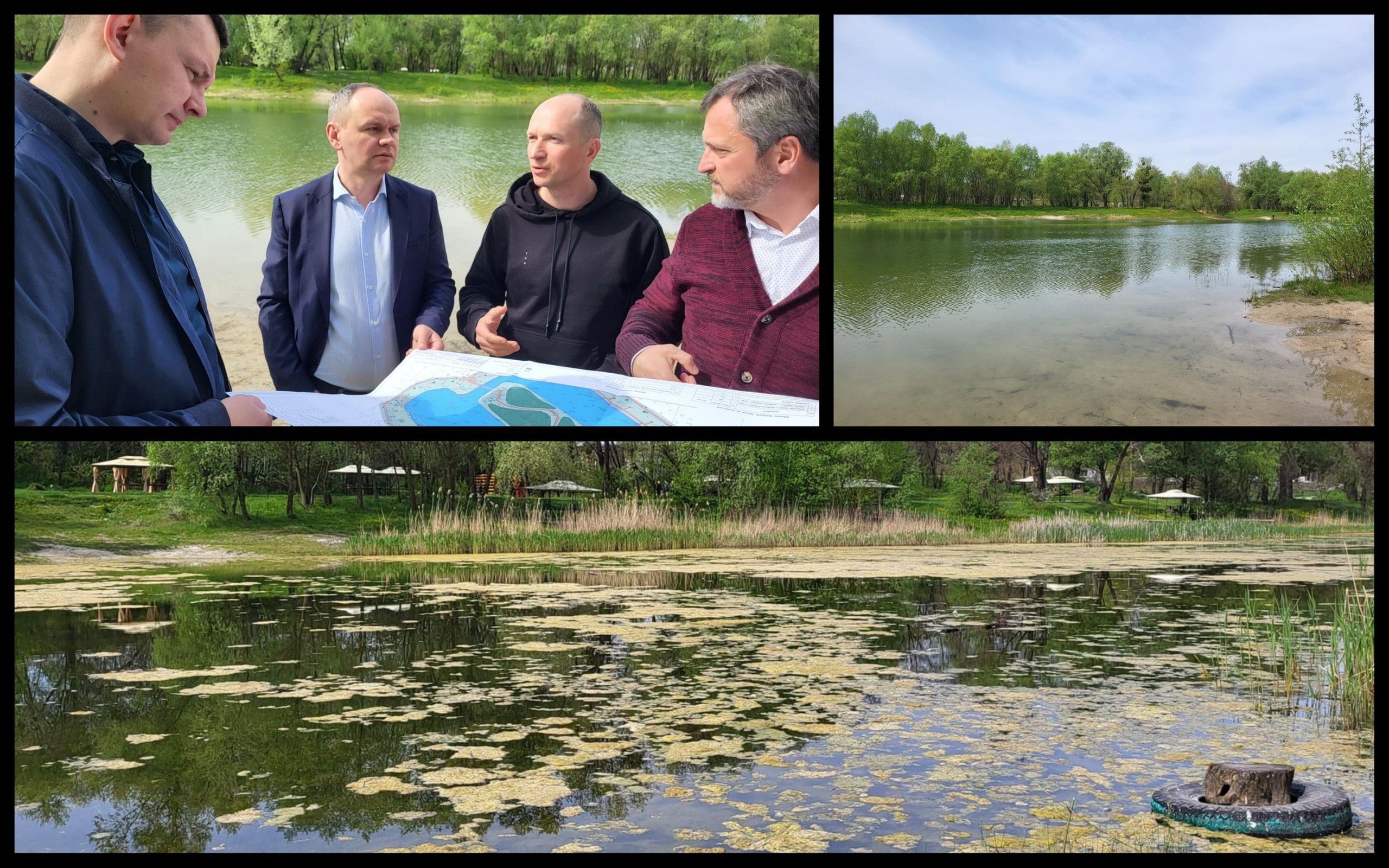 Photo – Kyiv to save a unique lake in Podil from shallowing