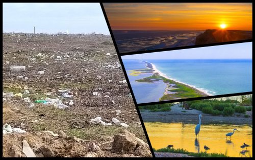 В Одесской области берега заповедной реки забросали мусором