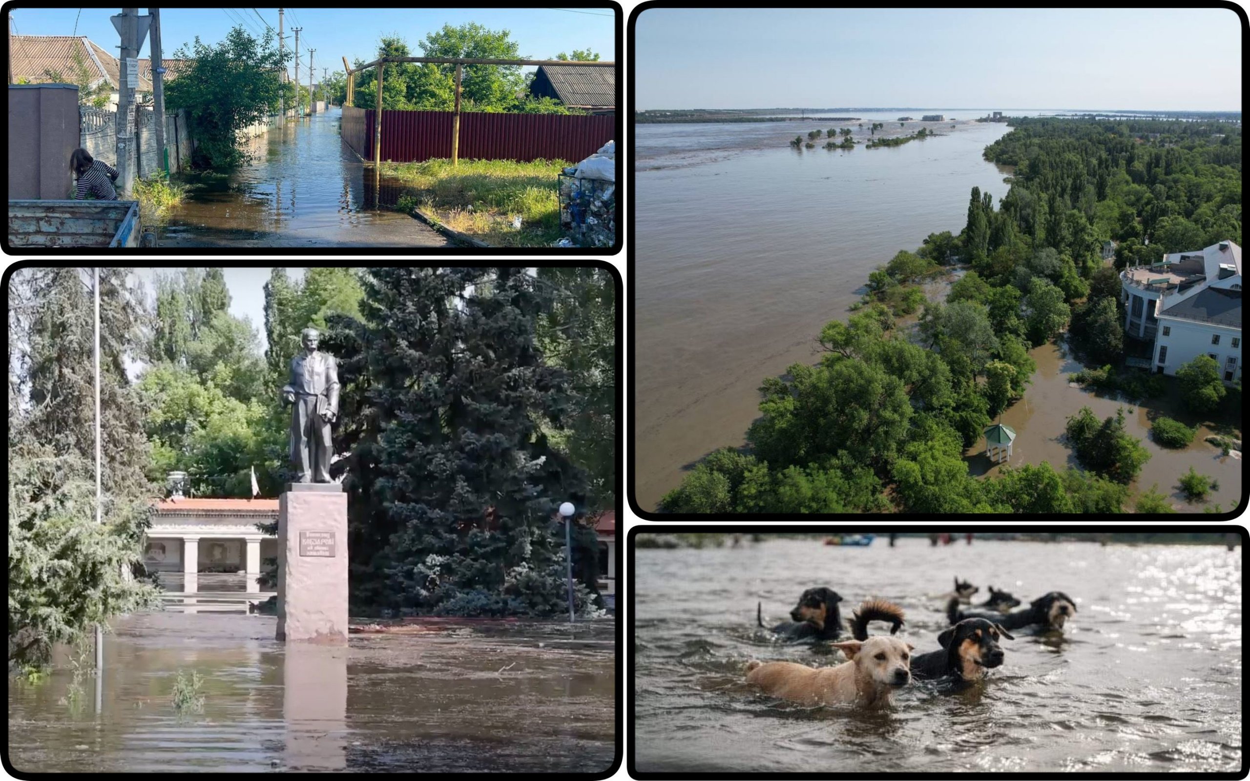 Photo – A case for ecocide due to the undermining of the Kakhovskaya HPP was opened in Ukraine