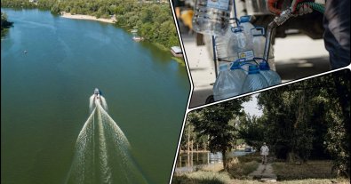 Фото – Дніпро вперше за 70 років повертається у природне річище