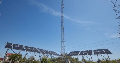 Photo – The first energy-independent mobile tower was installed in Odesa