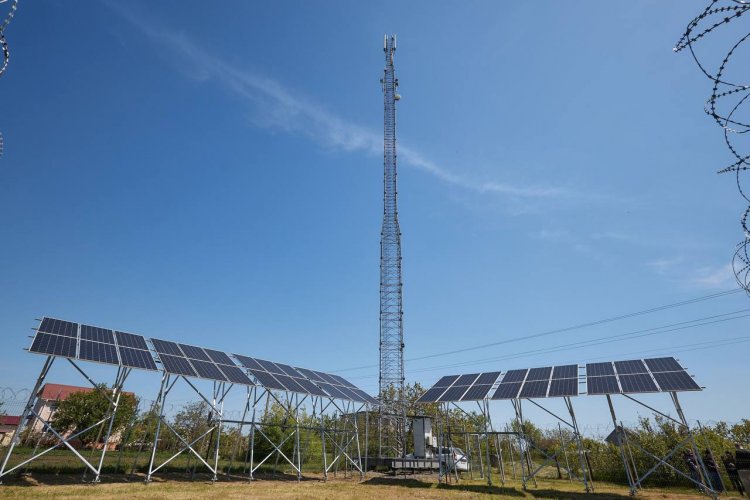 На Одещині встановили першу енергонезалежну вишку мобільного звʼязку