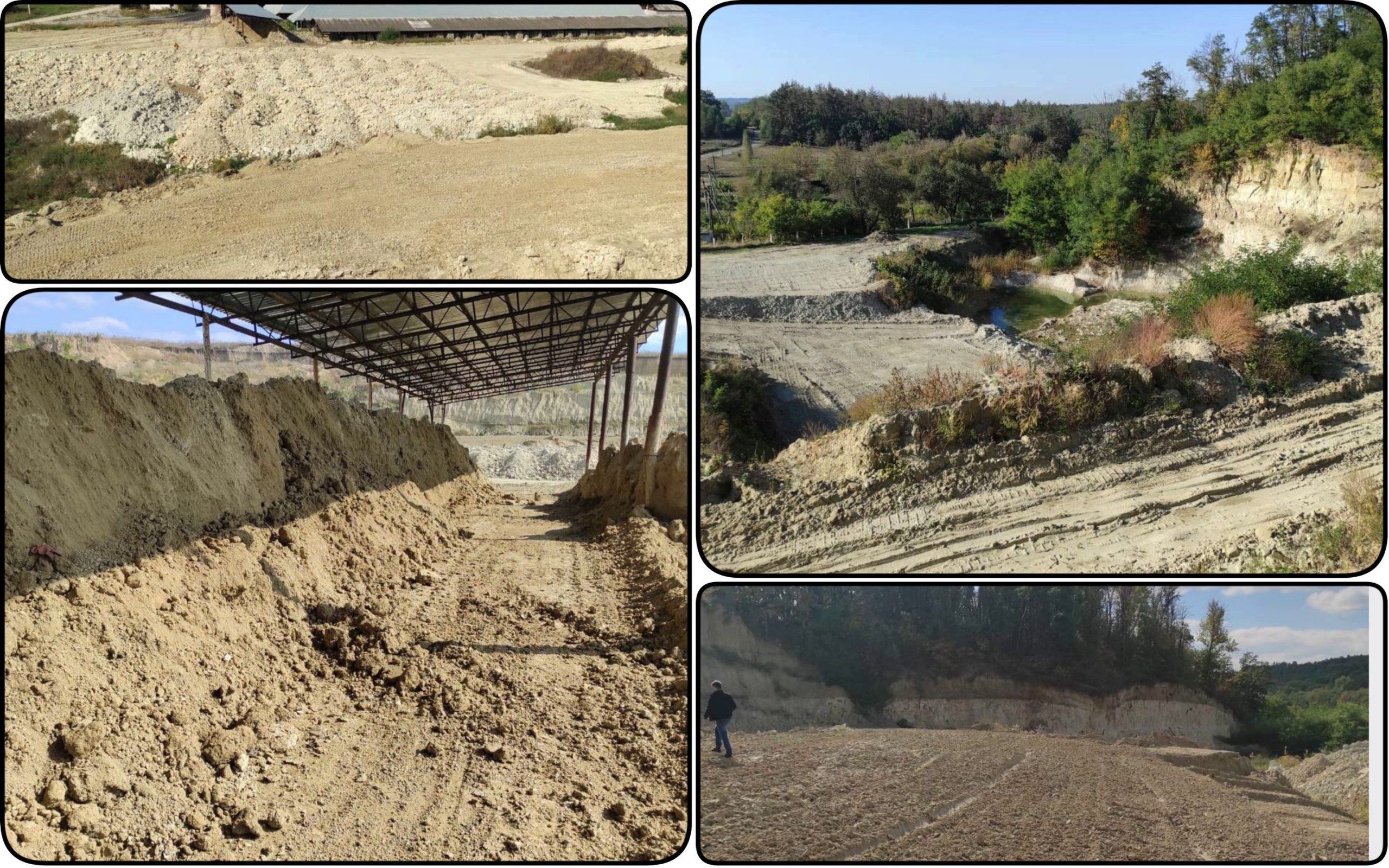Photo – An entrepreneur who illegally mined clay worth UAH 209 million will be tried in Cherkasy region