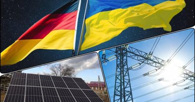 Фото – Німеччина передала сонячні панелі для постраждалих громад України