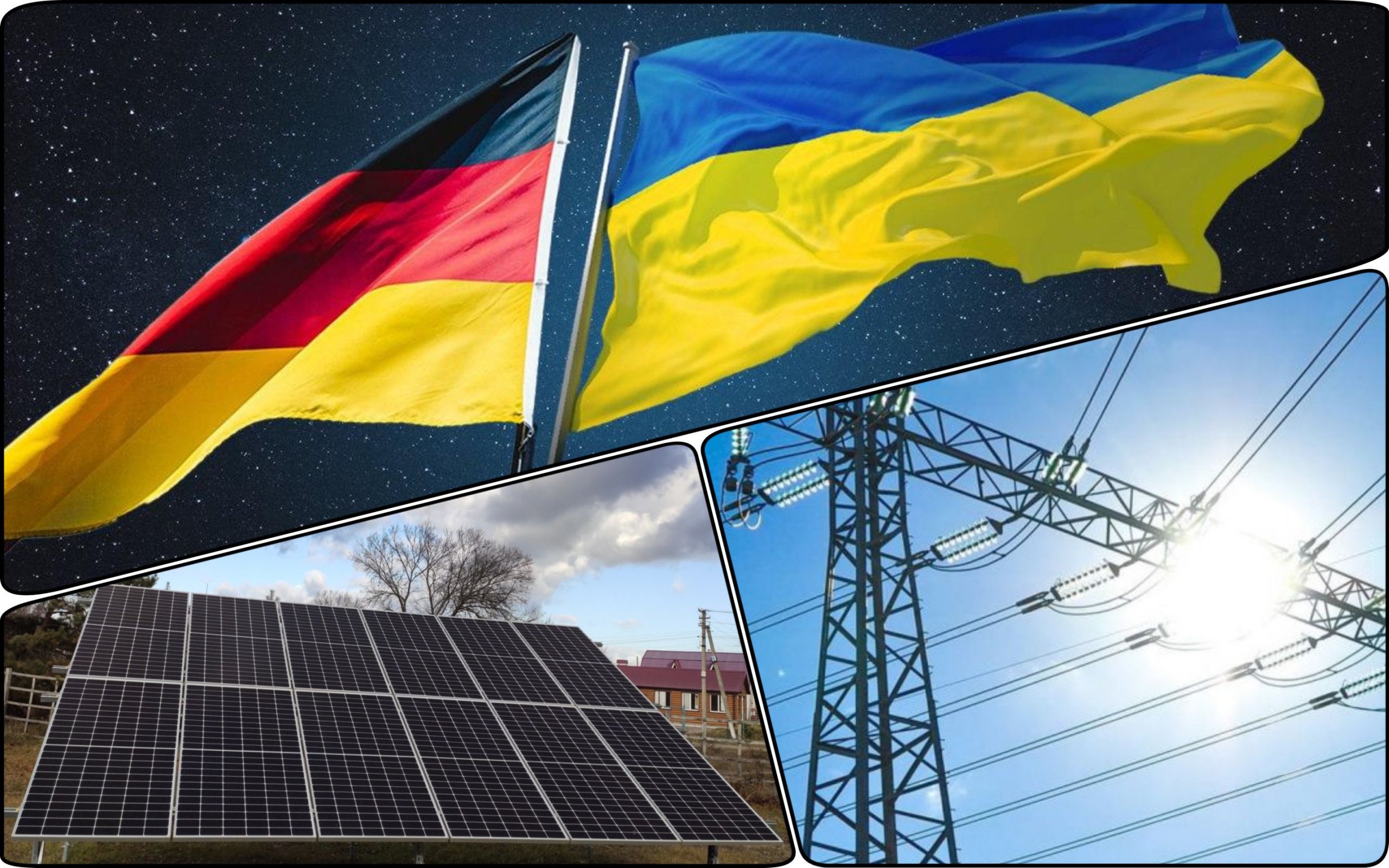 Photo – Germany handed over solar panels for affected communities in Ukraine