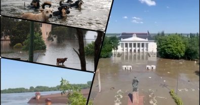 Фото – Исследователи приравняли последствия подрыва Каховской ГЭС к тактическому ядерному оружию