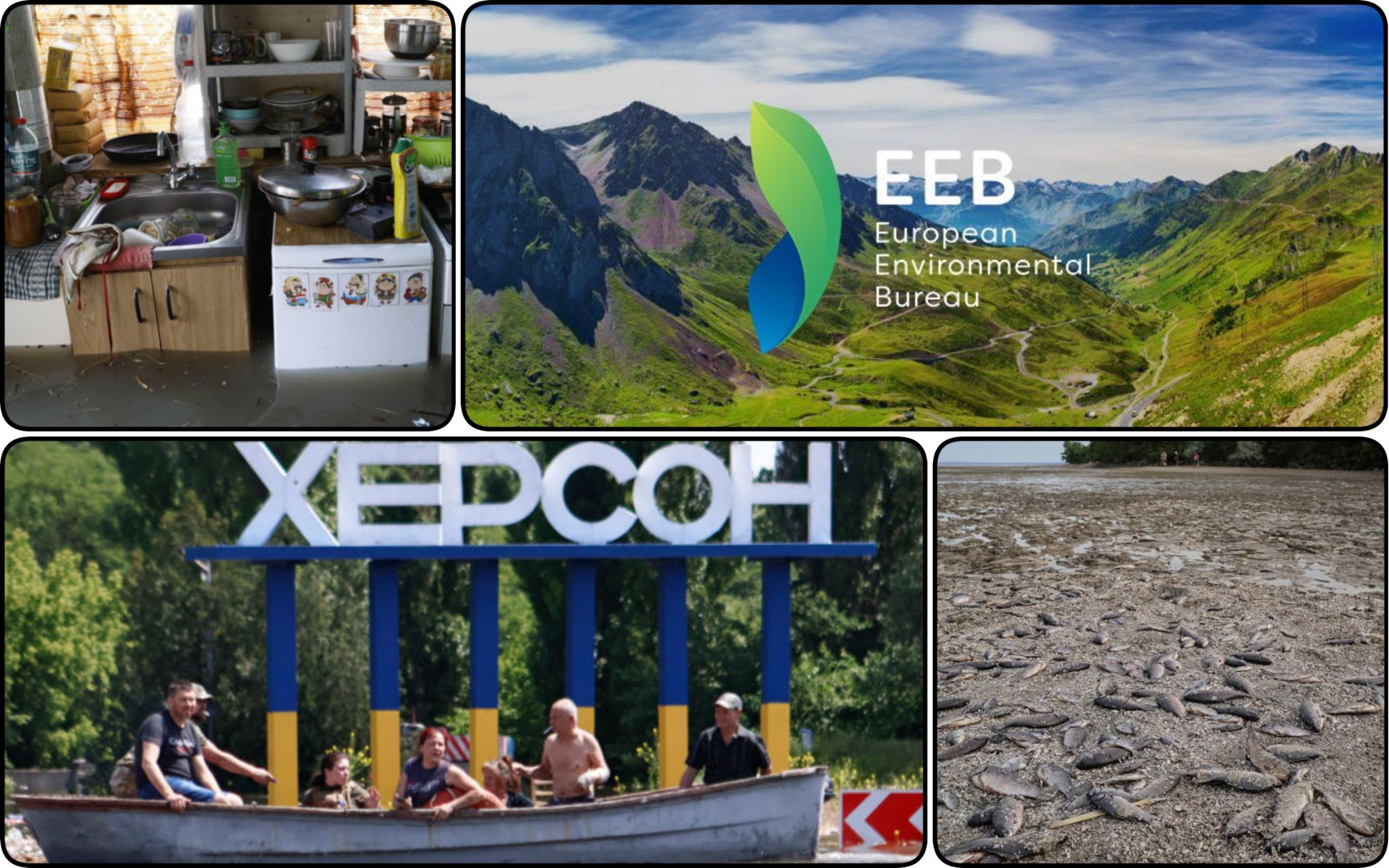 Photo – The European Environmental Bureau condemned Russia for undermining the Kakhovska HPP