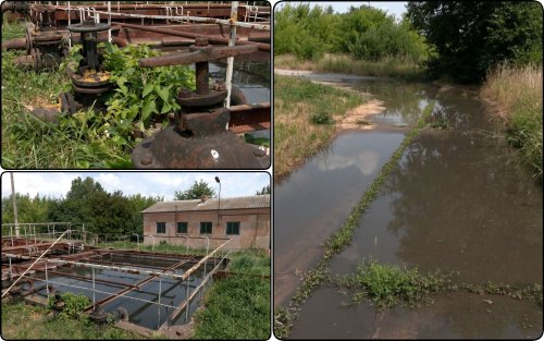 Sewage from treatment plants has been flooding the community for a week in Chernihiv region