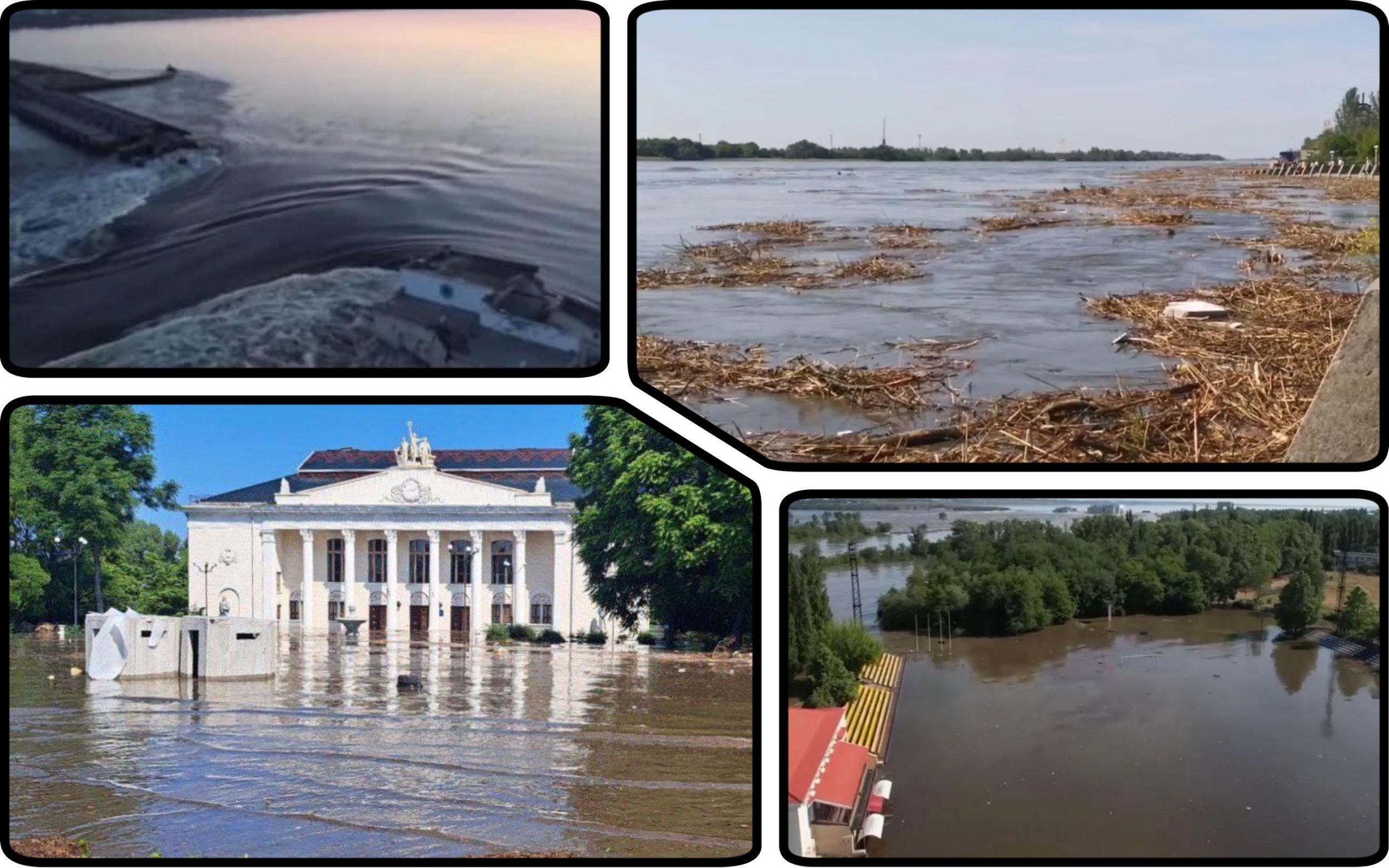 Photo – Anniversary of the Kakhovka HPP explosion: environmental consequences of the explosion and what it looks like now