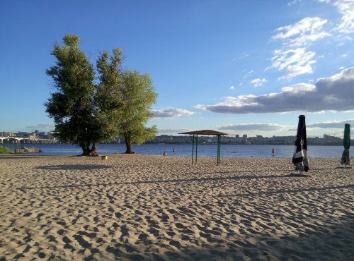 The water quality on the beaches was checked in the Dnipro