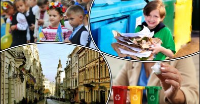 Фото – У Чернівцях хочуть ввести обовʼязкові уроки з сортування сміття для дітей