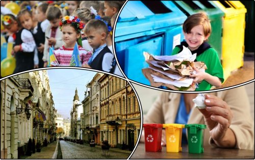 У Чернівцях хочуть ввести обовʼязкові уроки з сортування сміття для дітей