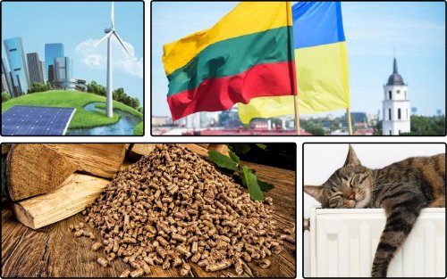 Литва поможет Украине производить тепло из биоэнергетики