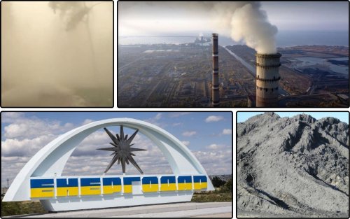 Energodar suffers from toxic dust from ash dumps due to the actions of the occupiers