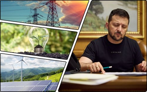 Zelensky signed the law "On green transformation of the energy system"